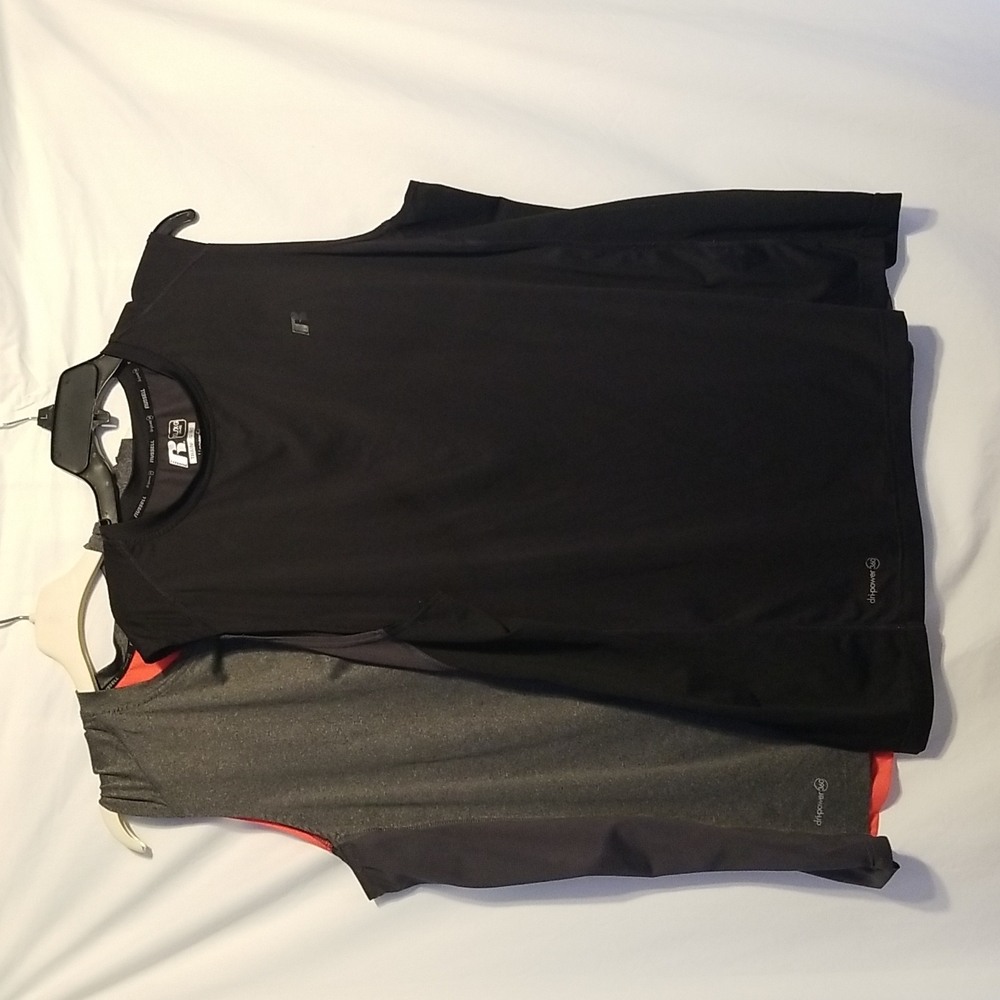2 Russell Training Fit dri-power 360 Mens Shirts